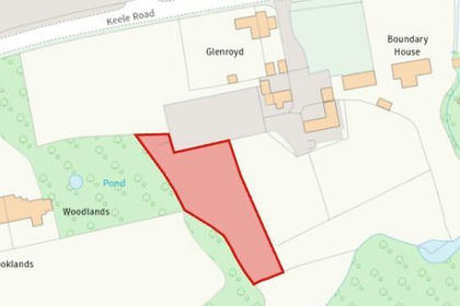 Self Build Plot for sale in Madeley