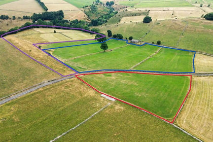 2.4 acres of Farmland for sale in Hartington Nether Quarter