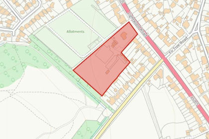 2.4 acres of Development Land for sale in Stoke-on-Trent South