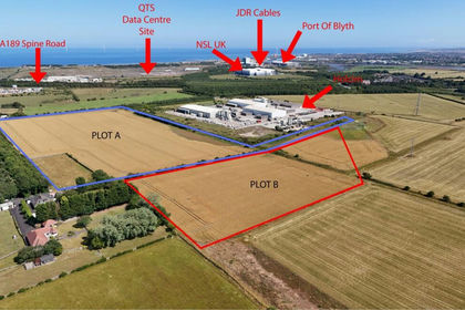 34 acres of Commercial Land for sale in East Bedlington