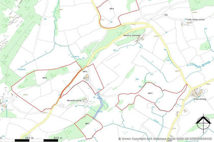 15.3 acres of Grazing Land for sale in Meifod