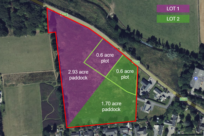 2.9 acres of Development Land for sale in West Aberdeenshire and Kincardine