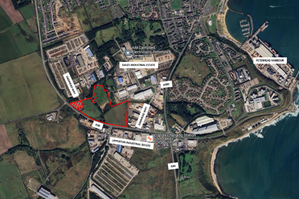 1.2 acres of Industrial Land for sale in Aberdeenshire North and Moray East
