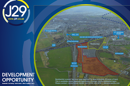 16 acres of Development Land for sale in Paisley and Renfrewshire North