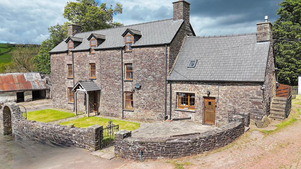 Smallholding Layout 28.8 Acre Smallholding for Sale in Llywel, Powys | LandSale