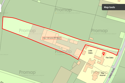 1.5 acres of Development Land for sale in Stocking Pelham