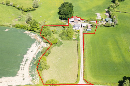 1.8 acres of Farmhouse for sale in Usk