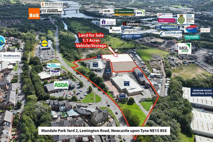 1.1 acres of Commercial Land for sale in Newcastle upon Tyne Central and West