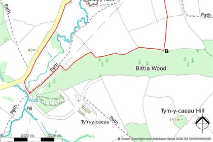 39.7 acres of Pasture for sale in Llanbadoc