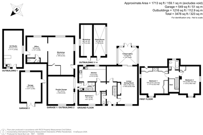 1.8 acres of House with Land for sale in Cockfield