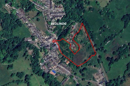 6.6 acres of Development Land for sale in Bedlinog