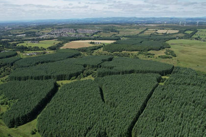 107.2 acres of Timberland for sale in Airdrie and Shotts