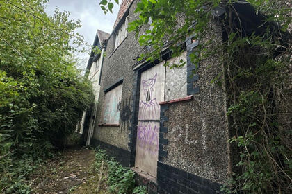 Derelict property for sale in Stourbridge