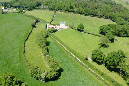 2.4 acres of Farmhouse for sale in Llanfair Talhaiarn