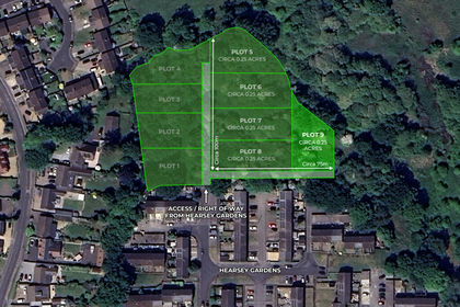 Land for sale in Yateley
