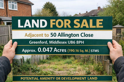 Vacant Land for sale in Ealing North