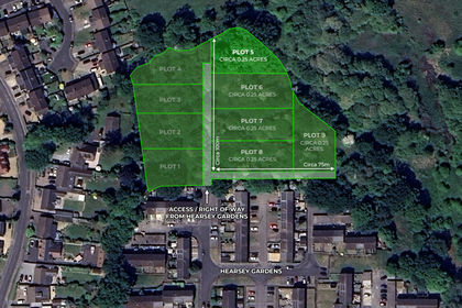 Land for sale in Yateley