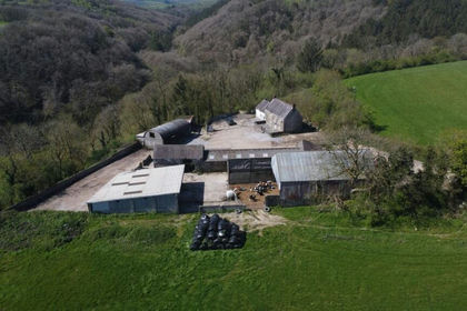 12 acres of Smallholding for sale in Llanpumsaint