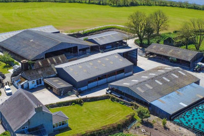 333.4 acres of Dairy Farm for sale in Llansteffan