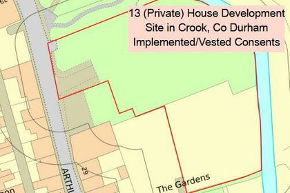 Land for sale in Bishop Auckland